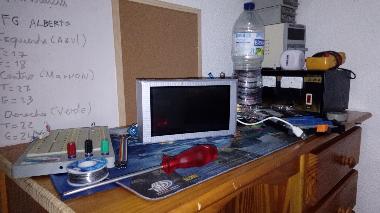 El prototipo de Sanberry Cam con pantalla integrada