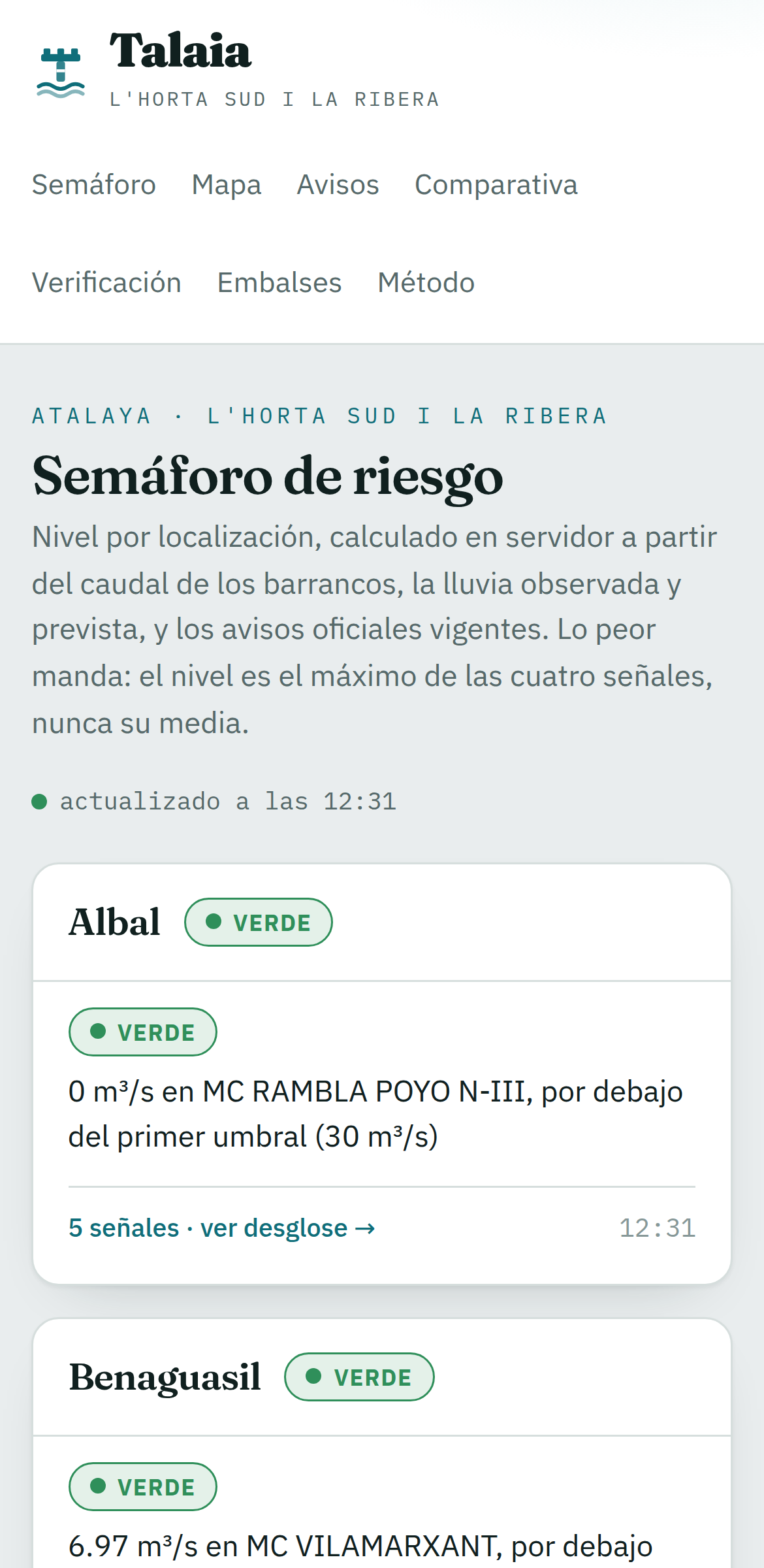 El semáforo en el móvil, como PWA instalable
